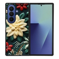 Θήκη Sonique 3D Flower Series για Samsung Galaxy Z Fold 7 Πράσινο