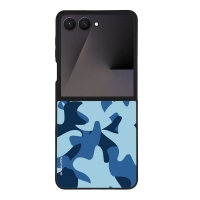 Θήκη Sonique Camouflage Army Series για Samsung Galaxy Z Flip 7 Μπλε