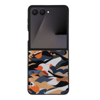 Θήκη Sonique Camouflage Army Series για Samsung Galaxy Z Flip 7 Πορτοκαλί