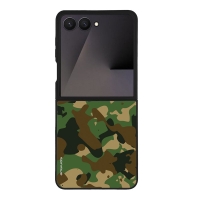 Θήκη Sonique Camouflage Army Series για Samsung Galaxy Z Flip 7 Πράσινο