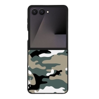 Θήκη Sonique Camouflage Army Series για Samsung Galaxy Z Flip 7 Χακί