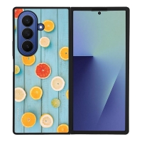 Θήκη Sonique Fruit Series για Samsung Galaxy Z Fold 7 Γκρέιπφρουτ