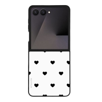 Θήκη Sonique Heart Series για Samsung Galaxy Z Flip 7 Λευκό