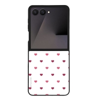 Θήκη Sonique Heart Series για Samsung Galaxy Z Flip 7 Λευκό 01