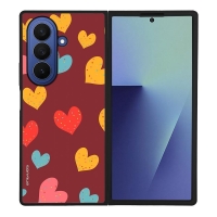 Θήκη Sonique Heart Series για Samsung Galaxy Z Fold 7 Μπορντώ