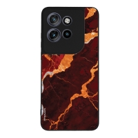 Θήκη Sonique Marble Series για Motorola Edge 50 Neo 5G Κόκκινο