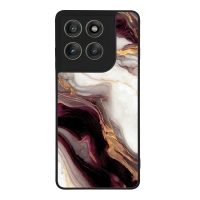 Θήκη Sonique Marble Series για Motorola Edge 60 Pro 5G Μπορντώ