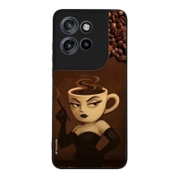 Θήκη Sonique Italian Brainrot Series για Motorola Edge 50 Neo 5G Espresso Signora
