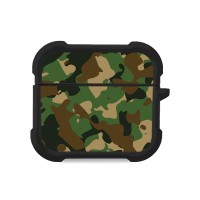Θήκη Σιλικόνης Sonique Camouflage Army Series για AirPods 3 Πράσινο