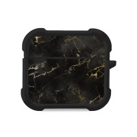 Θήκη Σιλικόνης Sonique Marble Series για AirPods 3 Μαύρο 01