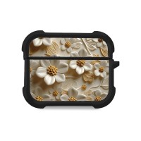 Θήκη Σιλικόνης Sonique 3D Flower Series για AirPods Pro / Pro 2 Λευκό