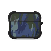 Θήκη Σιλικόνης Sonique Camouflage Army Series για AirPods Pro / Pro 2 Μπλε 01