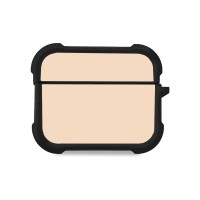 Θήκη Σιλικόνης Sonique ColorBloc Series για AirPods Pro / Pro 2 Μπεζ