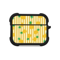 Θήκη Σιλικόνης Sonique Fruit Series για AirPods Pro / Pro 2 Ανανάς 01