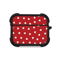 Θήκη Σιλικόνης Sonique Heart Series για AirPods Pro / Pro 2 Κόκκινο