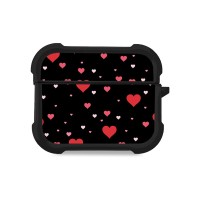 Θήκη Σιλικόνης Sonique Heart Series για AirPods Pro / Pro 2 Μαύρο