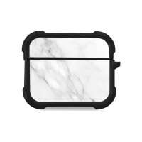 Θήκη Σιλικόνης Sonique Marble Series για AirPods Pro / Pro 2 Λευκό