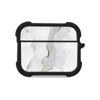 Θήκη Σιλικόνης Sonique Marble Series για AirPods Pro / Pro 2 Λευκό 01