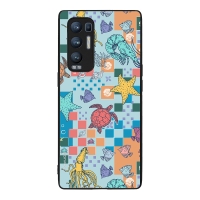 Θήκη Sonique Ocean Series για Oppo Find X3 Neo 5G Μωσαϊκό