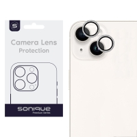 Camera Protection Sonique Glitter Lens Pro Apple iPhone 14 / iPhone 14 Plus Silver