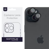 Camera Protection Sonique Glitter Lens Pro Apple iPhone 15 / iPhone 15 Plus Black