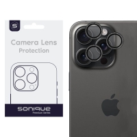 Camera Protection Sonique Glitter Lens Pro Apple iPhone 15 Pro / iPhone 15 Pro Max Natural Titanium