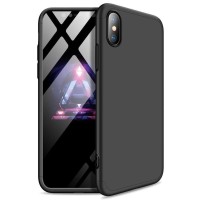 GKK 360 Full Body Protection Apple iPhone XR Μαύρο