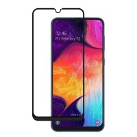 5D Full Glue 9H Glass Samsung H/Q Galaxy A70/A70s Μαύρο