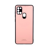 Glass Case Samsung Galaxy A21s Ροζ