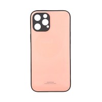 Glass Case Apple iPhone 12 Pro Max Ροζ