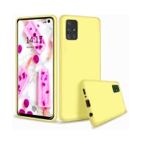 Θήκη Σιλικόνης My Colors Sonique Samsung Galaxy A51 Κίτρινο