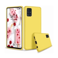 Θήκη Σιλικόνης My Colors Sonique Samsung Galaxy A71 Κίτρινο