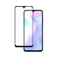 5D Full Glue 9H Tempered Glass Xiaomi Redmi 9A / Redmi 9AT Μαύρο