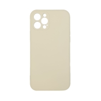 Θήκη Σιλικόνης My Colors Sonique Apple iPhone 12 Pro Max Μπεζ