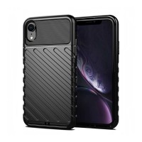 Θήκη Κινητού Thunder Case Flexible Tough Rugged Apple iPhone XR Μαύρο