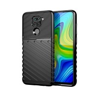 Θήκη Κινητού Thunder Case Flexible Tough Rugged Xiaomi Redmi Note 9 Μαύρο