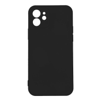 Θήκη Σιλικόνης My Colors Sonique Apple iPhone 12 Μαύρο