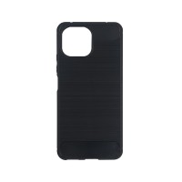Θήκη Σιλικόνης Carbon TPU Fiber Brushed Xiaomi Mi 11 Lite 4G / Mi 11 Lite 5G Μαύρο