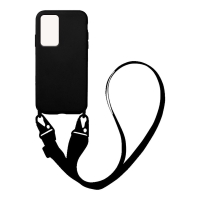 Θήκη Σιλικόνης με Strap CarryHang Sonique Xiaomi Redmi Note 11 Pro 4G/5G / Redmi Note 12 Pro 4G Μαύρο
