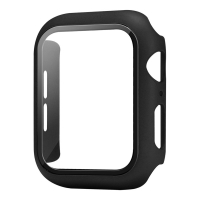 Θήκη Προστασία PC + Tempered Glass Sonique για Apple Watch Apple Watch 4/5/6/SE/SE 22 44mm Μαύρο