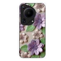 Θήκη Sonique 3D Flower Series για Huawei Pura 70 Ultra Βιολετί