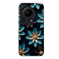 Θήκη Sonique 3D Flower Series για Huawei Pura 70 Ultra Γαλάζιο