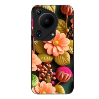 Θήκη Sonique 3D Flower Series για Huawei Pura 70 Ultra Σομόν