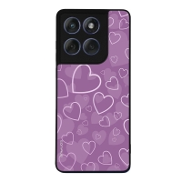 Θήκη Sonique Heart Series για Motorola Edge 60 Fusion 5G Βιολετί