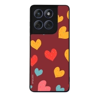 Θήκη Sonique Heart Series για Motorola Edge 60 Fusion 5G Μπορντώ