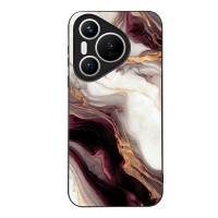 Θήκη Sonique Marble Series για Huawei Pura 70 Μπορντώ