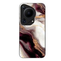 Θήκη Sonique Marble Series για Huawei Pura 70 Ultra Μπορντώ