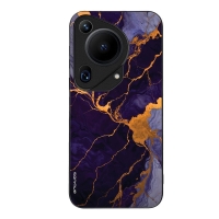 Θήκη Sonique Marble Series για Huawei Pura 70 Ultra Μωβ