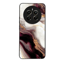 Θήκη Sonique Marble Series για Realme 12 Plus 5G Μπορντώ