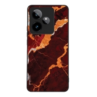 Θήκη Sonique Marble Series για Realme GT 7 5G / Realme GT 7T 5G Κόκκινο